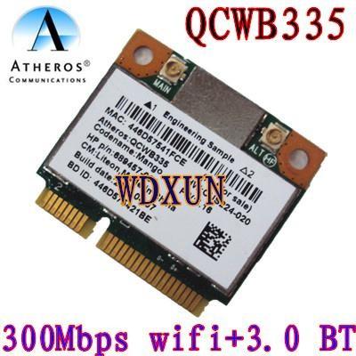 „Qualcom Atheros QCWB335 WiFi“ belaidis ryšys + „Bluetooth 4.0 mini PCI ...
